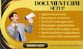 setup and automate document CRM workflows using pandadoc docusign clio
