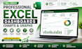 create professional excel dashboards, charts and graph