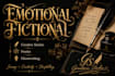 write emotional fiction, creative stories and poems