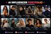 create an ultra realistic ai model influencer