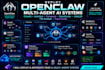 open claw crewai auto gen composio openrouter paperclip multi agent stack fly io