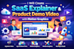 create saas explainer video, onboarding video for startup software