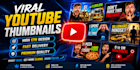 create viral youtube thumbnails in mrbeast style