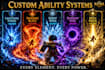 create advanced roblox rpg features like skills bosses and abilities