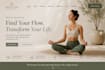 designsquarespace yoga studio website meditation center website wellness retreat
