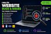 fix HTML CSS PHP website bugs and issues