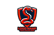 design snake mascot logo design with company