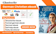 ghostwrite german christian ebook, format daily devotional, self help memoir