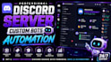 l create discord server with custom discord bots automation