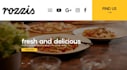 create a modern responsive frontend website