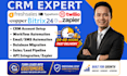 bitrix24 freshsales copper crm workflows typeform automation zapier integration