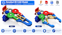 do 3d cad model mechanical engineering design 3d industrial design in fusion 360