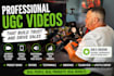 create engaging ugc videos for books and guides