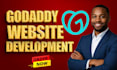 godaddy website design redesign godaddy website develop godaddy website