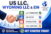 do US llc formation, wyoming llc, ein, and llc dissolution