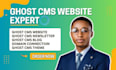 build ghost cms website ghost blog ghost theme ghost newsletter clone ghost cms