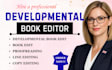 professional book editor, developmental, copy, line editing and proofreading