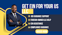 help non US residents get ein for foreign owned US llcs