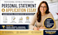 expertly edit and refine your personal statement, college application essay