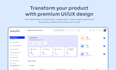 design saas web app and dashboard UI UX in figma