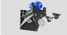 create 3d industrial factory process, 3d manufacture centrifugal fan animation