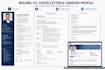 create professional resume, CV, cover letter