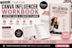 create canva influencer workbook instagram content guide template