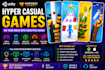develop addictive hyper casual mobile games in unity