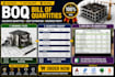 create bill of quantity