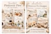 design aesthetic pinterest pins in canva