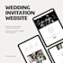 make a wedding invitation website