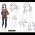 design professional anime character sheet and reference art
