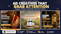create high converting static social media ads