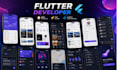 develop flutter front end apps, UI, UX, xd, figma to flutter, flutter developer