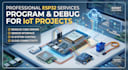 program and debug esp32 for iot projects