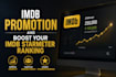 do imdb promotion and boost your imdb starmeter ranking