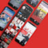 design premium social media branding