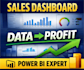 professional power bi dashboards and KPI reports