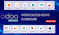 configure,customize and deploy modules in odoo erp