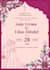 design modern wedding invitation card