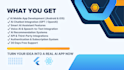 develop custom ai mobile app, chatbot and ai automation