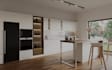 create a modern kitchen design concept and mood board