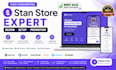 setup and optimize your stan store, payhip, gumroad and beacons ai