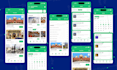 do mobile app uiux design in figma