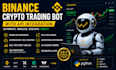 create binance crypto trading bot with API integration