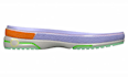create shoe sole design, 3d modeling and rendering