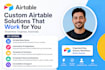 do airtable database, write airtable formulars as an airtable expert, airtable