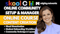 setup skool community, upload video, membership tier, ghl, skool course creation
