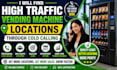 find high traffic vending machine locations through cold calling