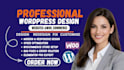 build german wordpress website, redesign design  wordpress woocommerce website